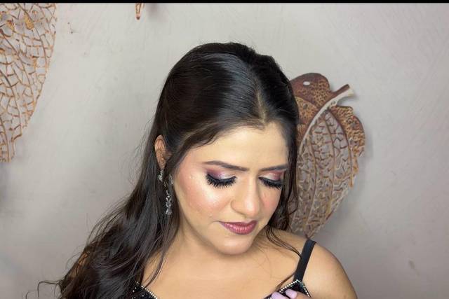 Glam look