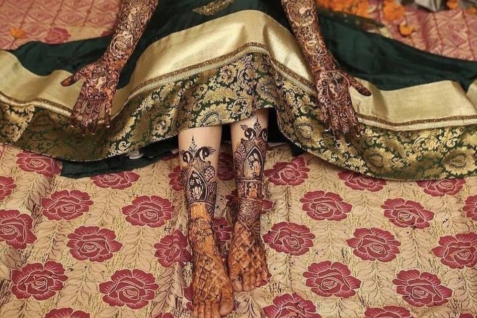 Bridal mehndi