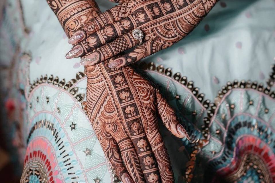 Bridal mehndi