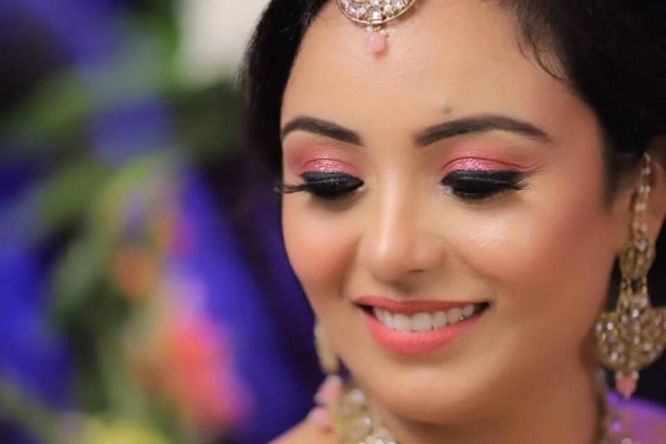 Bridal makeup