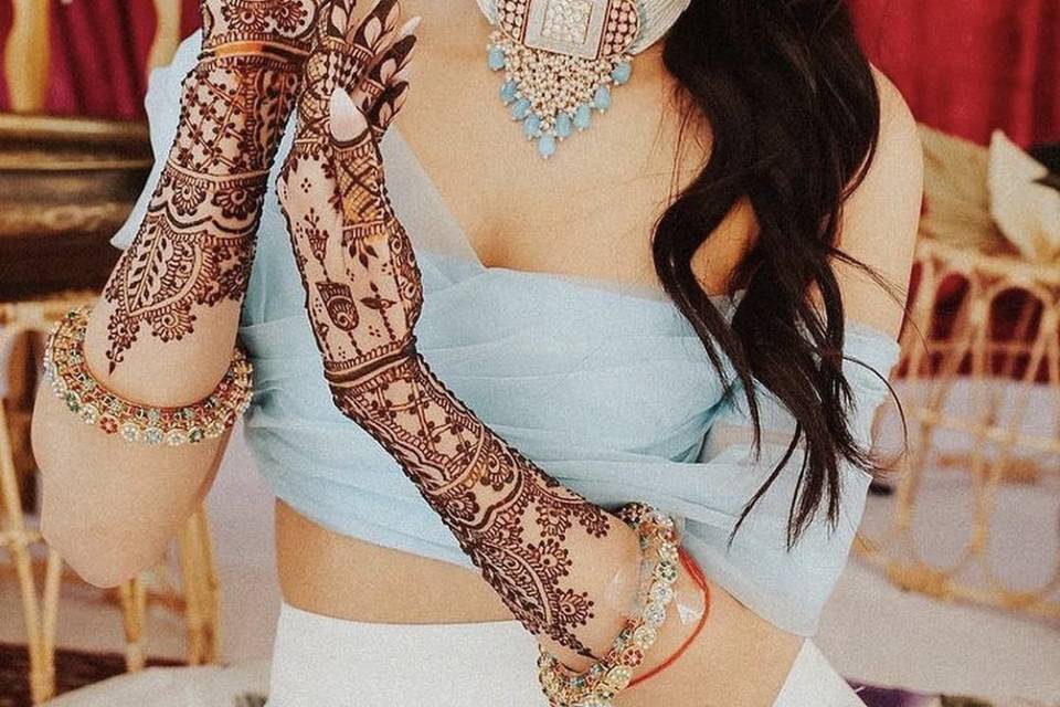 Bridal mehndi