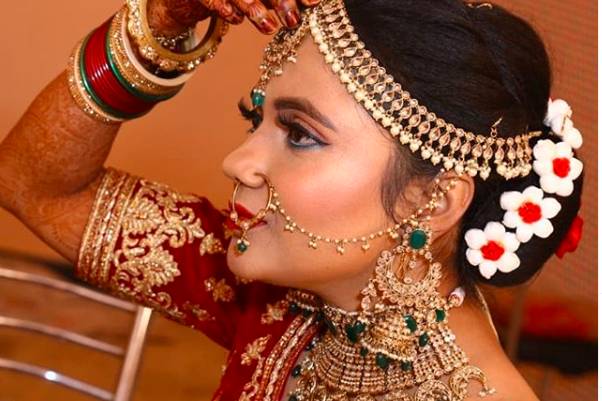 Bridal makeup