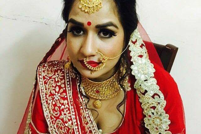 Bridal makeup