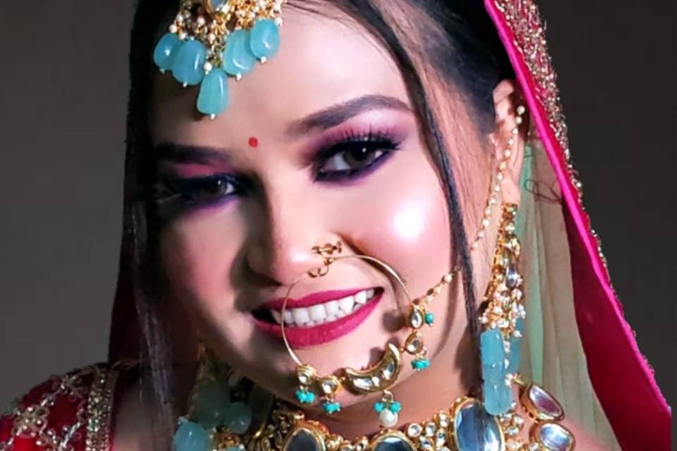 Bridal makeup