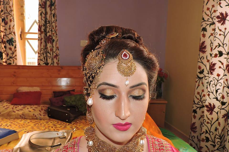 Bridal makeup