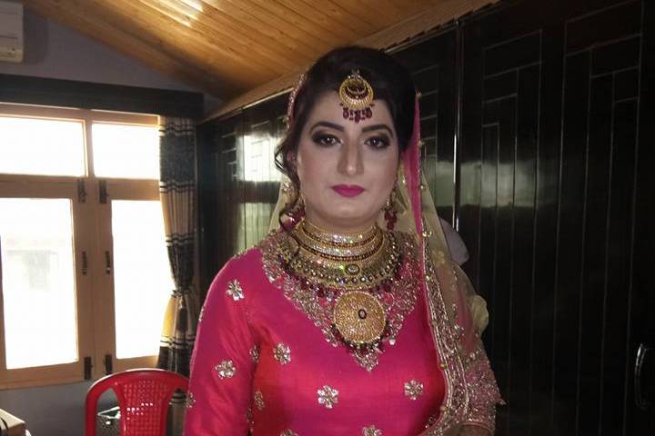 Bridal makeup