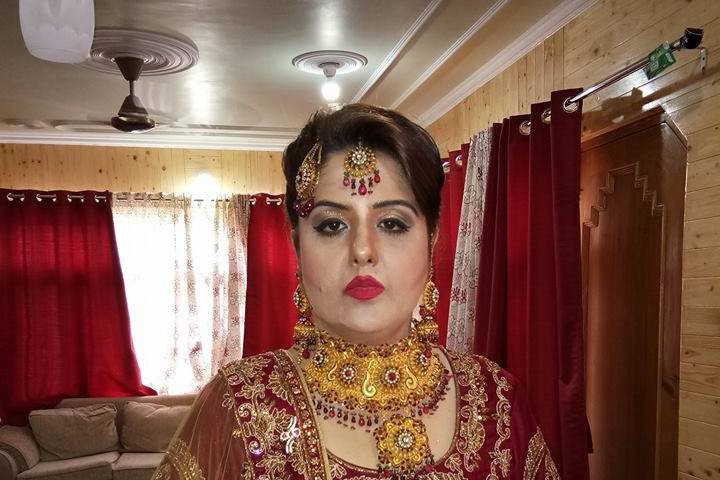 Bridal makeup