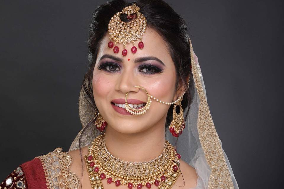 Bridal makeup