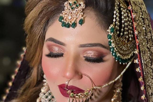 Bridal makeup