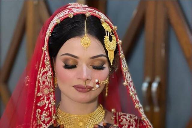 Bridal makeup