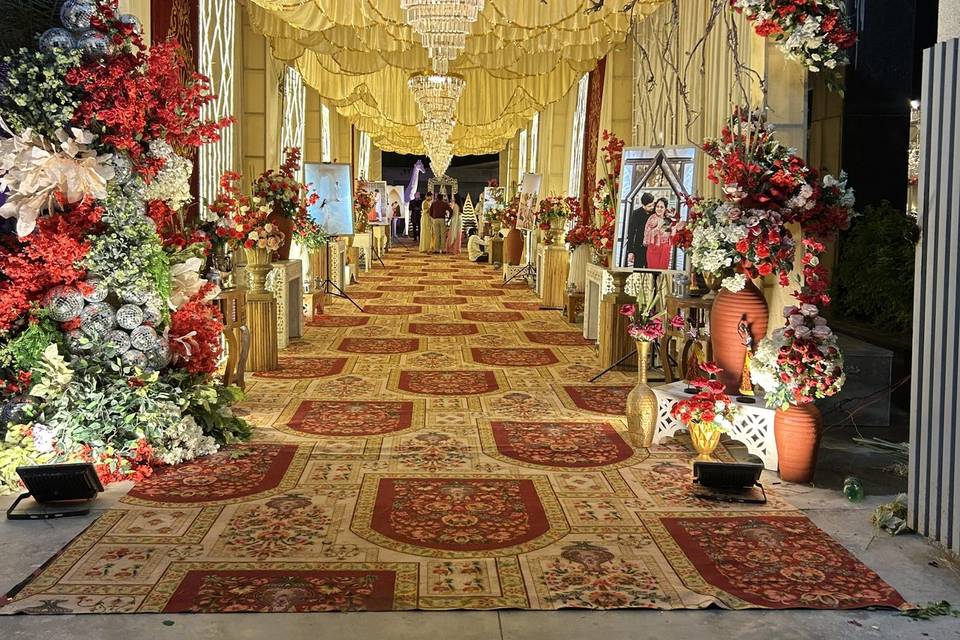 Wedding entry passage