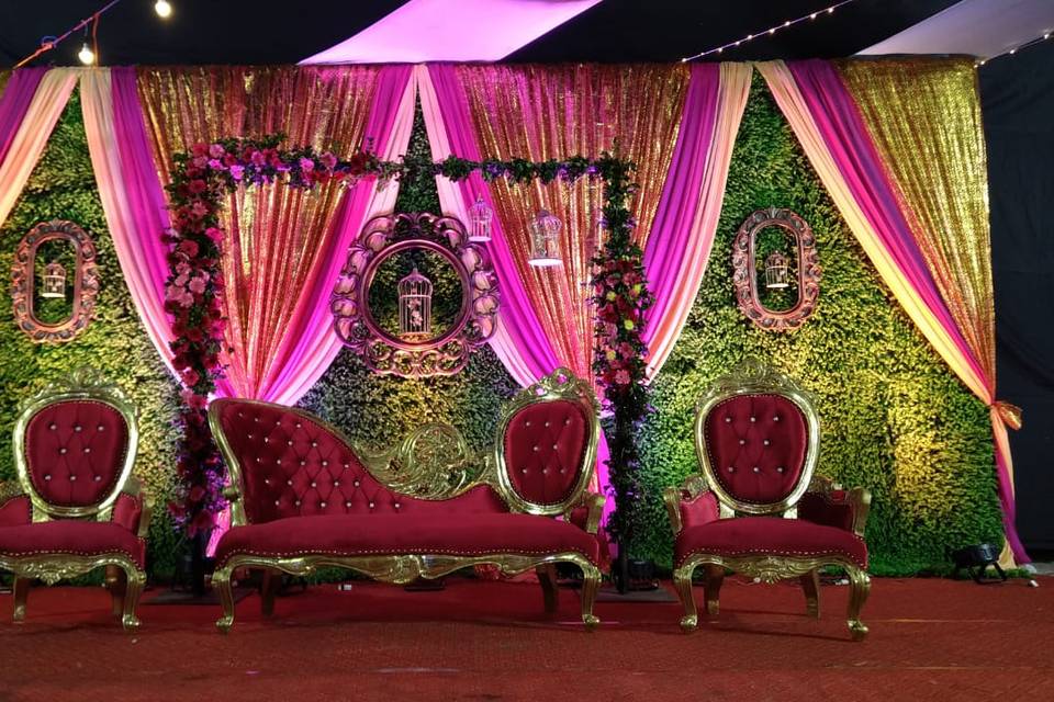 Rajasthani themed Backdrop