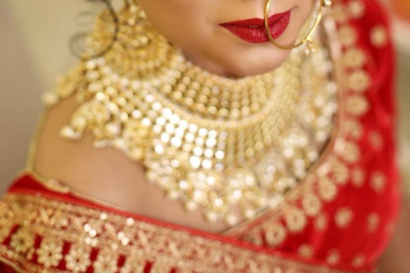 Bridal makeup