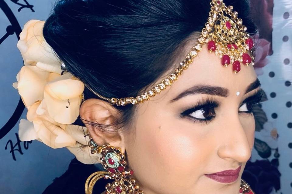 Bridal makeup