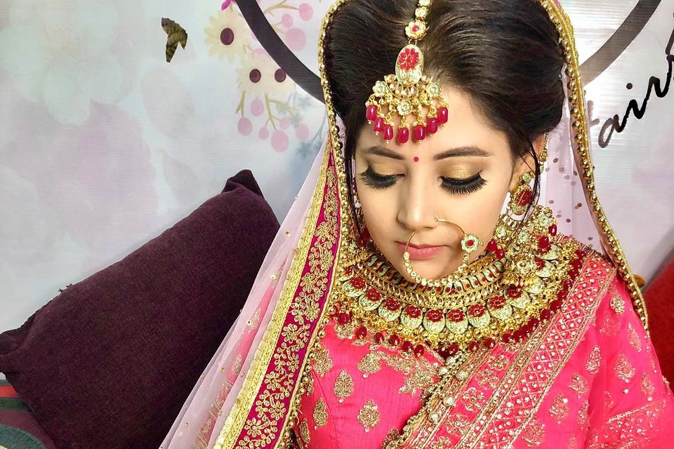 Bridal makeup