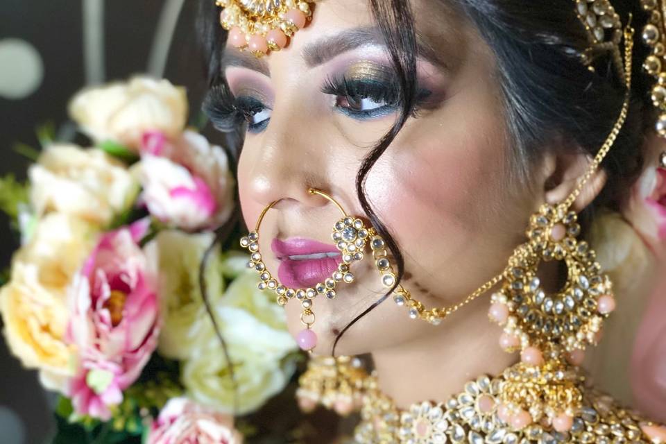 Bridal makeup