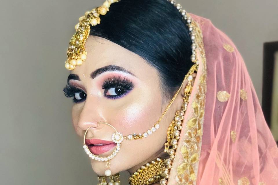 Bridal makeup