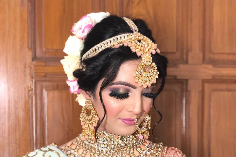 Bridal makeup