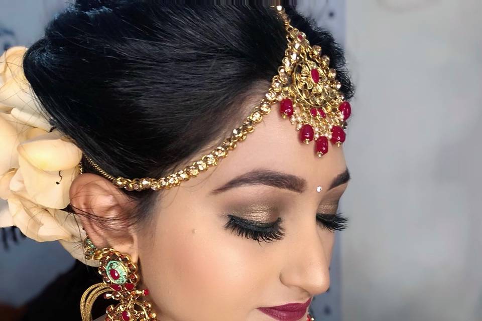 Bridal makeup