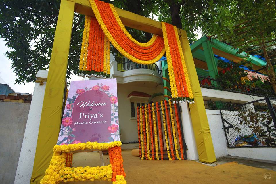 Entry Gate & Welcome Board