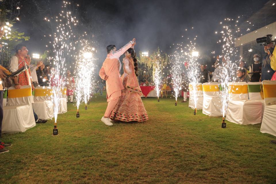 Bride & Groom Entry