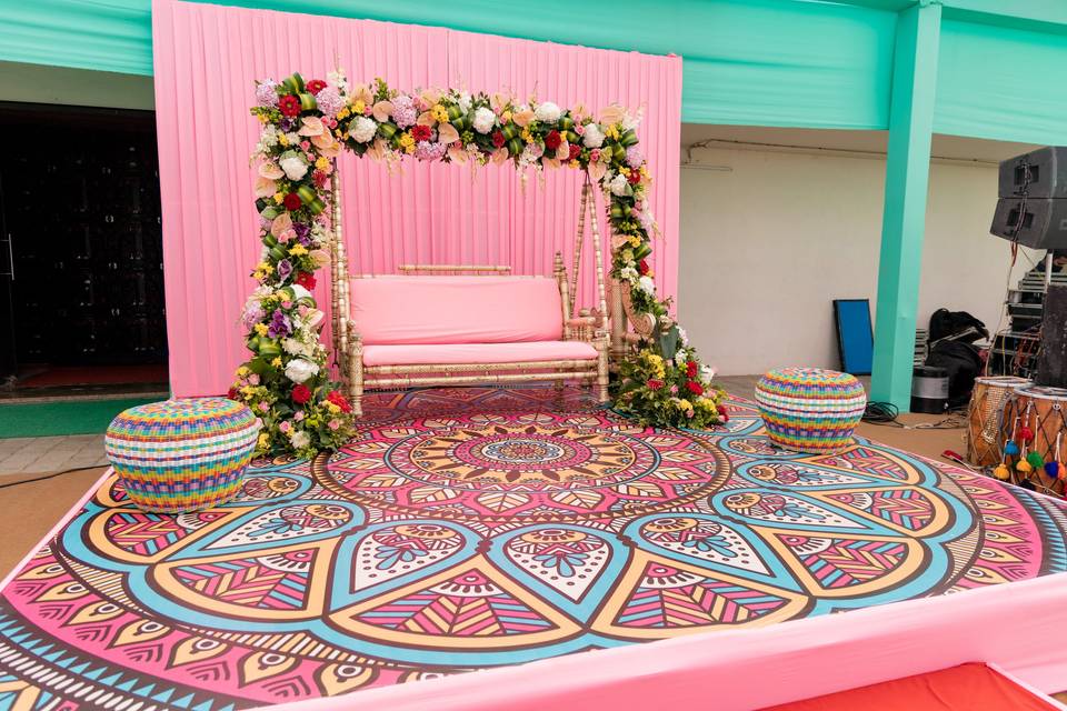 Mehndi Setup