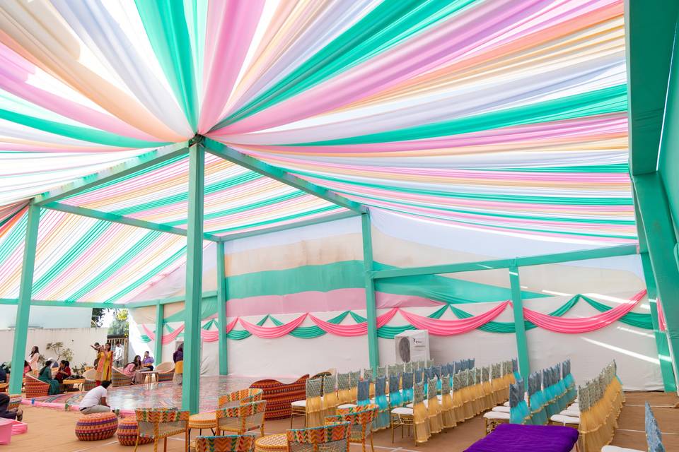 Pastel themed Decor