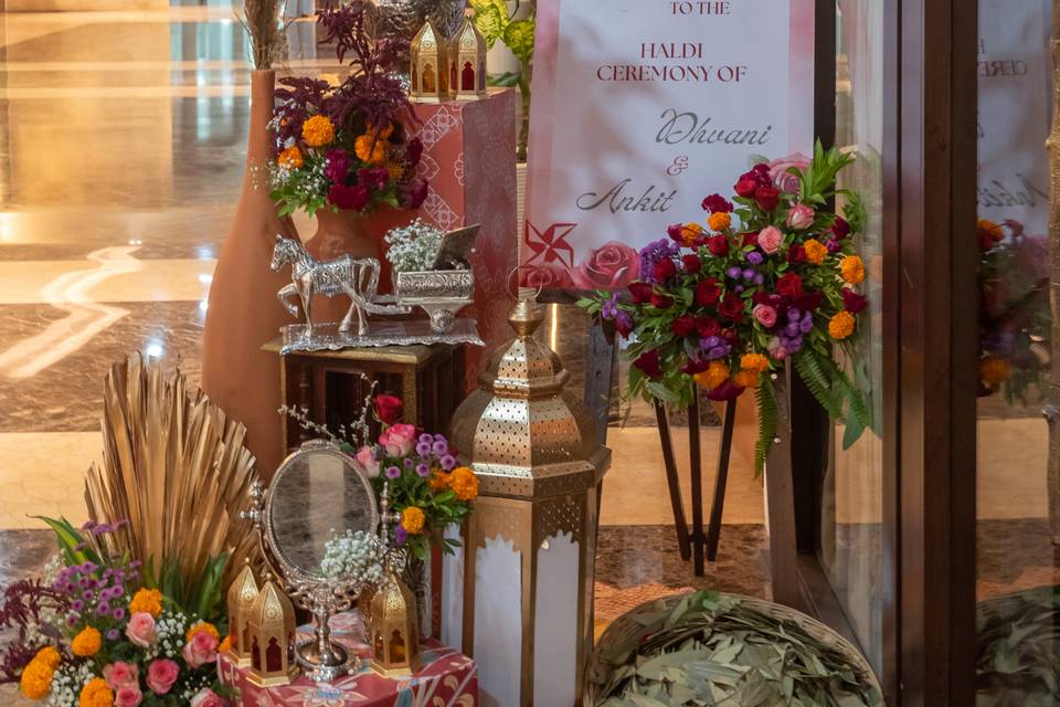 SOUQ themed Haldi