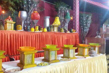 Catering setup