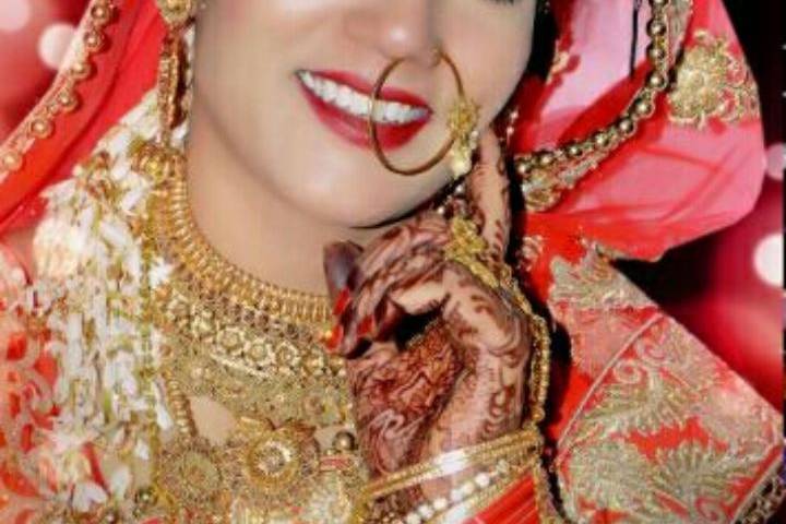 Bridal makeup