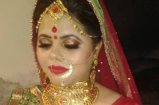 Bridal makeup