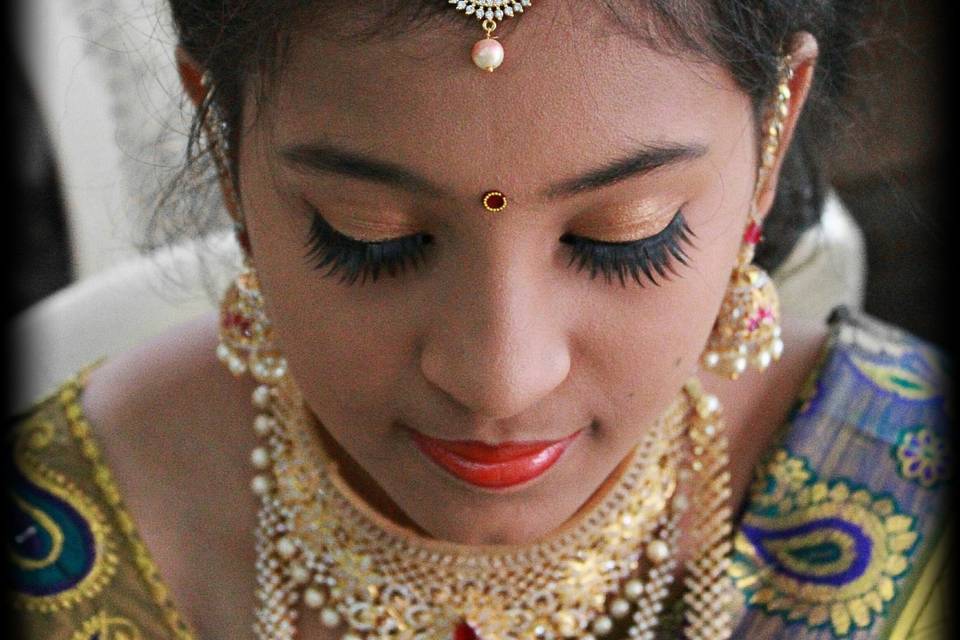 Bridal makeup