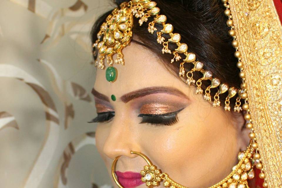 Bridal makeup