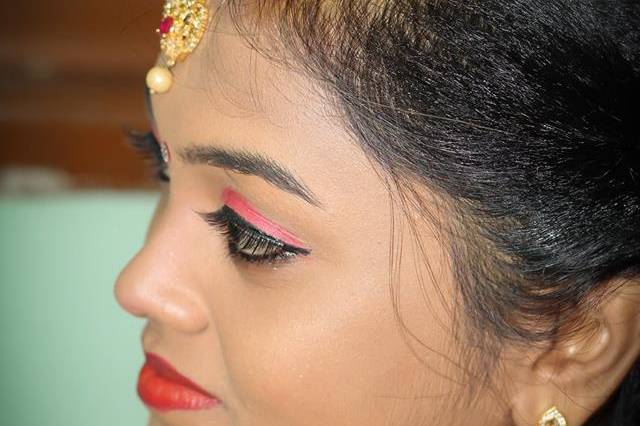 Bridal makeup