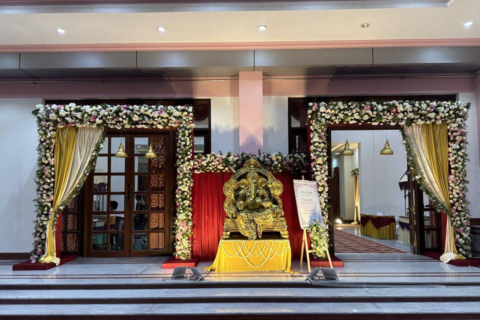 Wedding hall Entrance