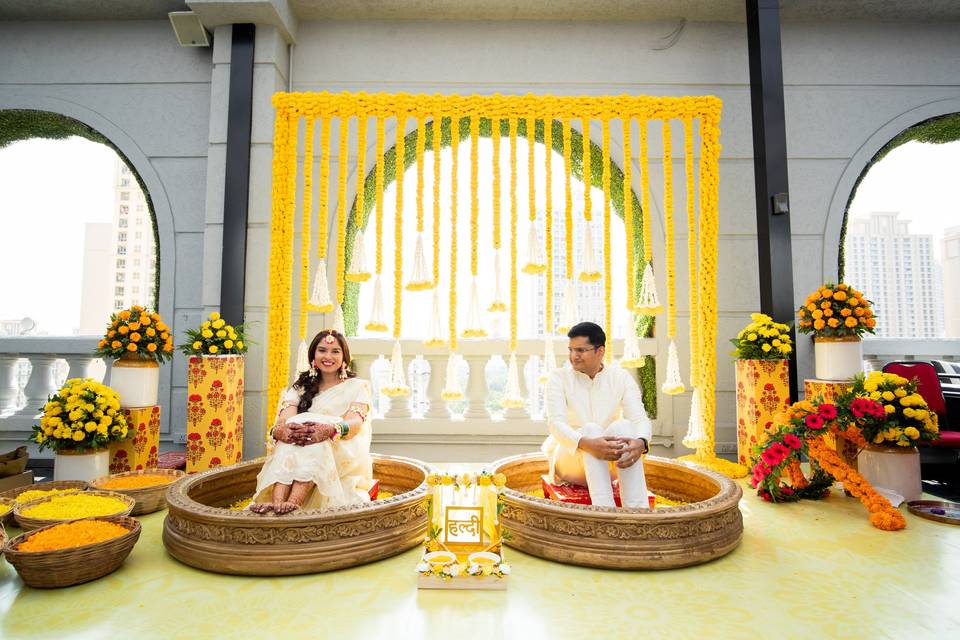 Haldi decor