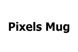 Pixels Mug Logo