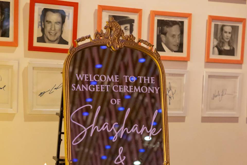 Wedding decor