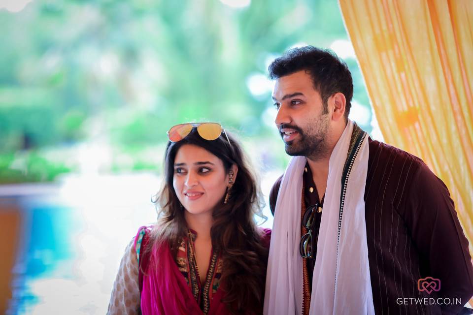 Rohit Sharma's Brother Wed