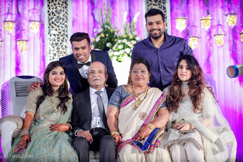 Rohit Sharma's Brother Wed