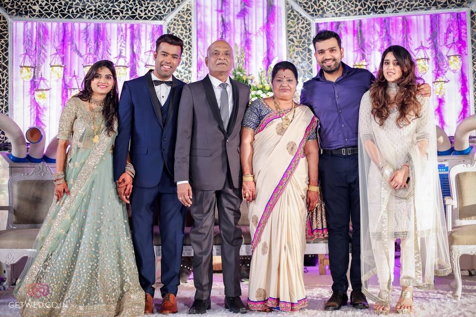 Rohit Sharma's Brother Wed