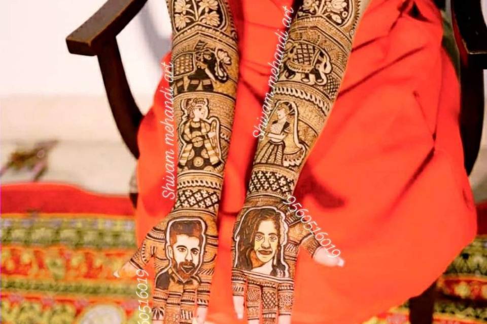 Bridal mehandi