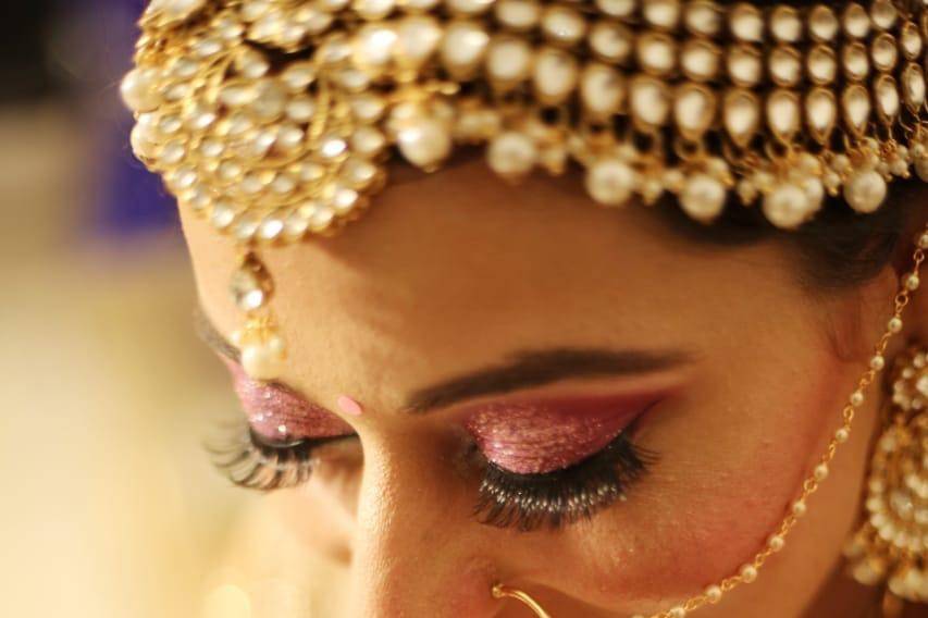 Huda beauty Bridal make-up