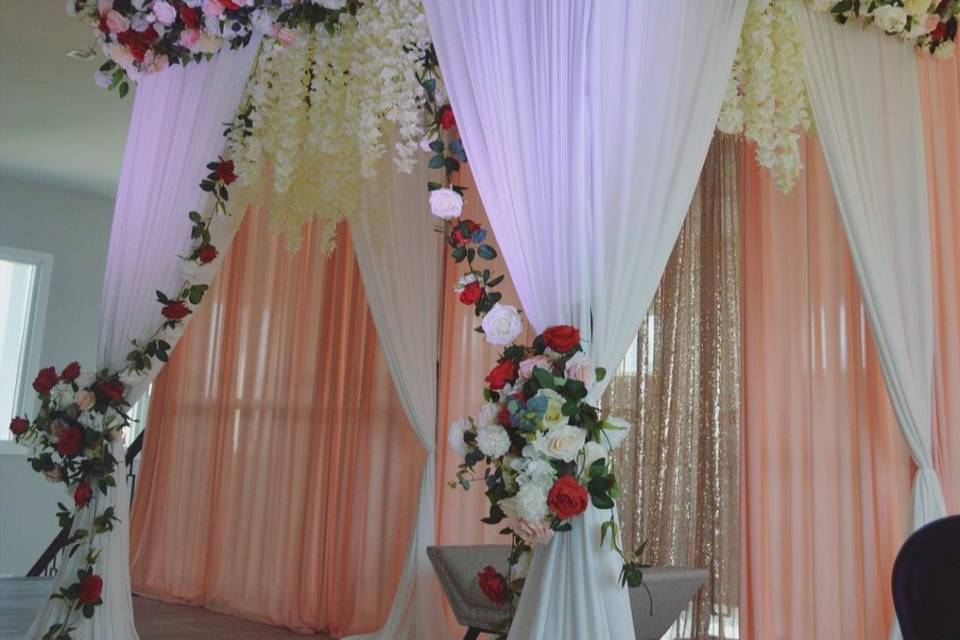 Mandap style Decor