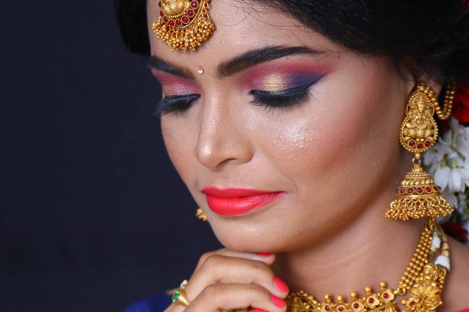 Bridal makeup