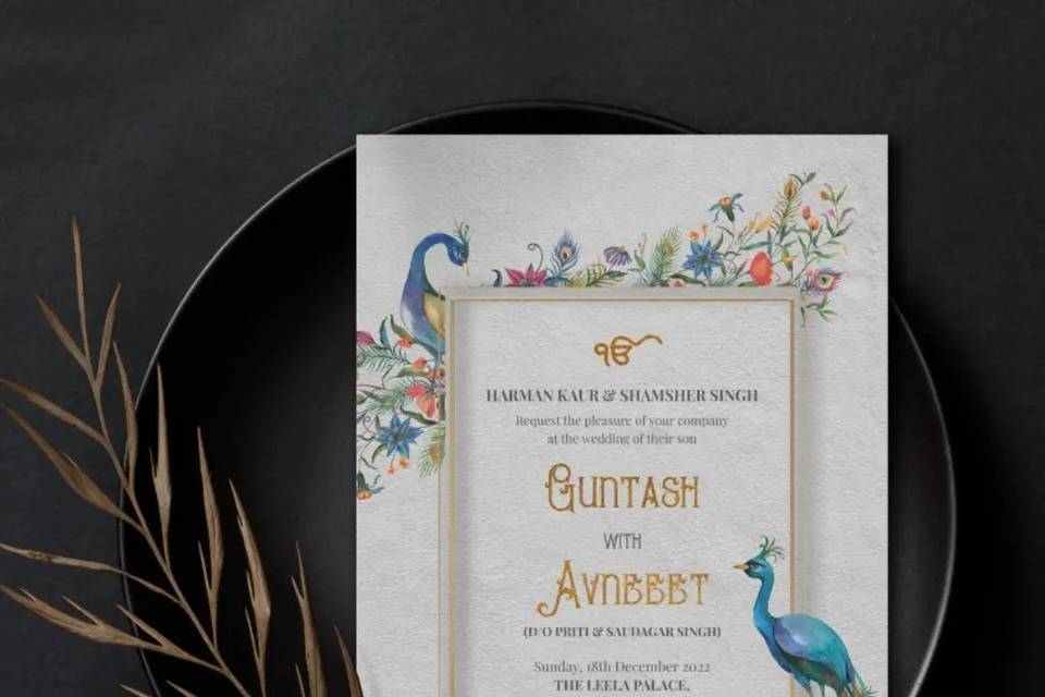 Wedding invitation