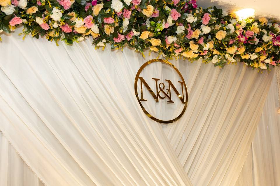 Reception Backdrop