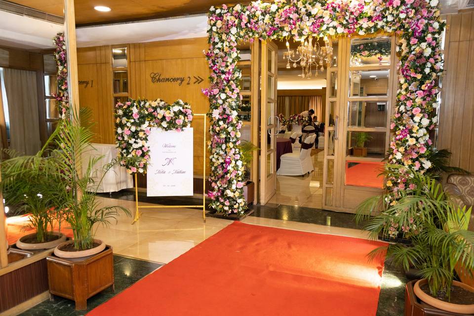 Reception Gate Setup