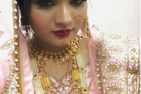 Bridal makeup