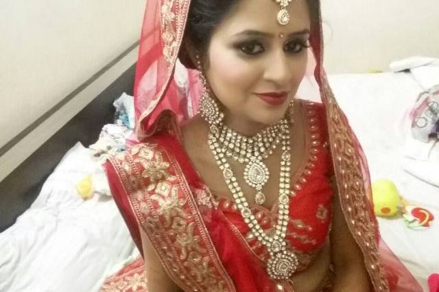 Bridal makeup